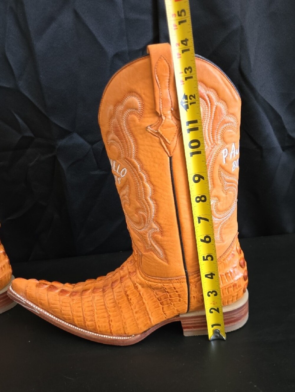 Men's  Exotic Crocodile Western Cowboy Boots - Picture 12 of 12